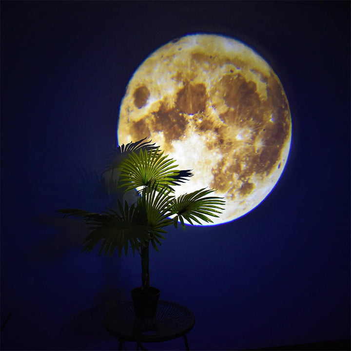 Moon Earth Projection LED Lamp | Bowlift