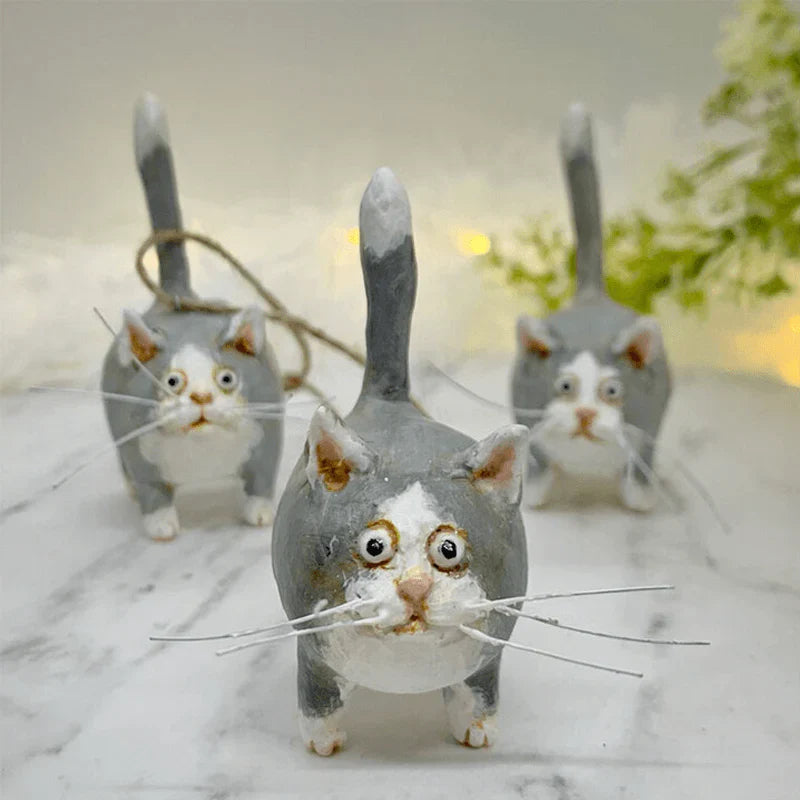 HolidayPaws – Handmade Cat Christmas Tree Ornaments Bowlift