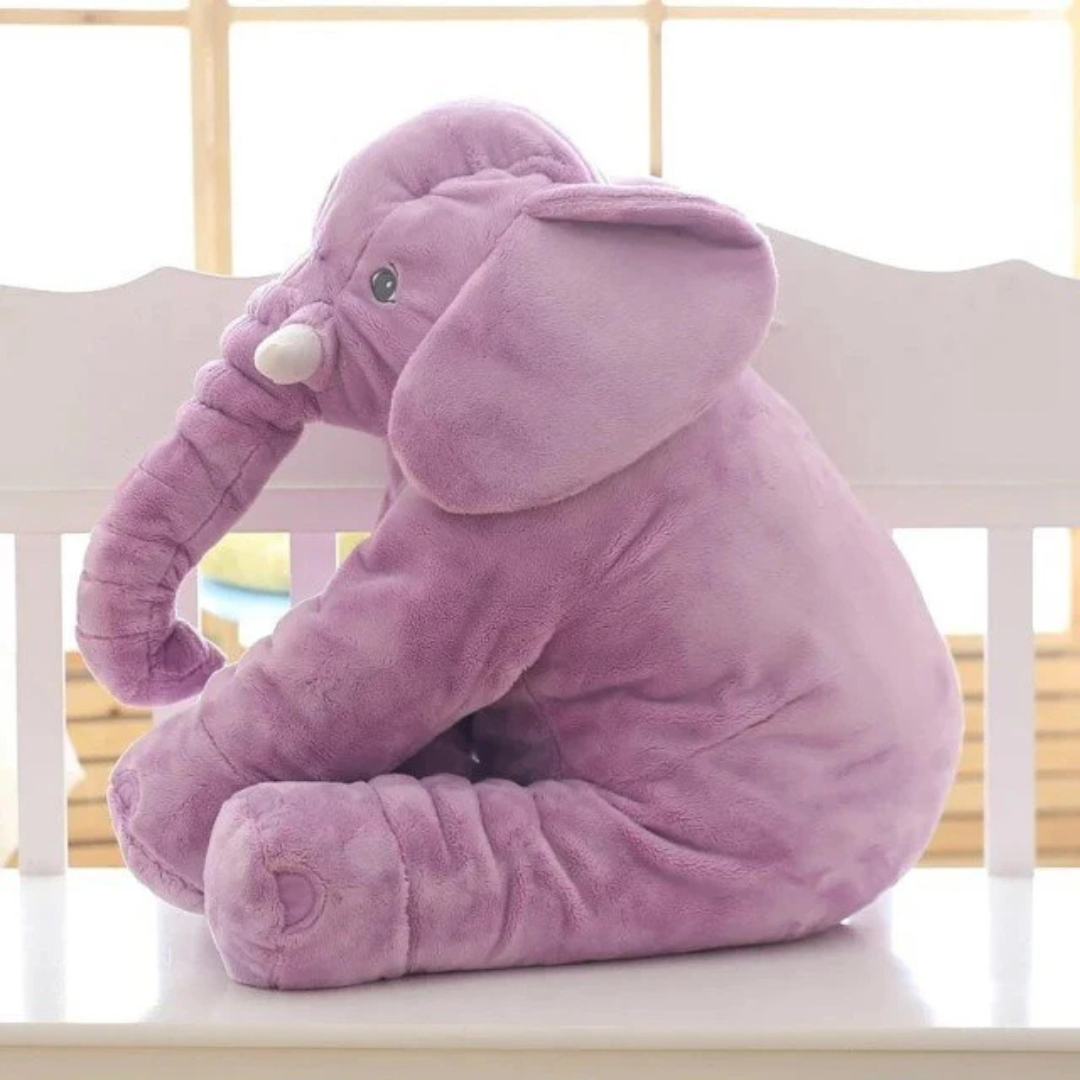 BowLift | SnuggleTrunk Soft Plush Elephant Cuddle Cushion