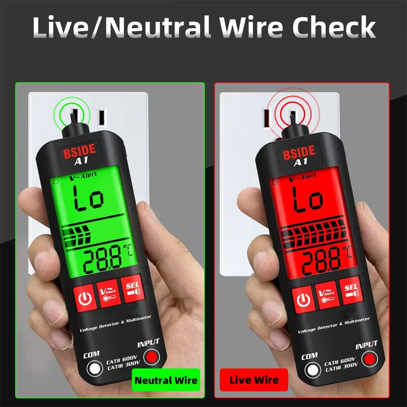 BowLift | A1 Fully Automatic Anti-Burner Intelligent Digital Multimeter