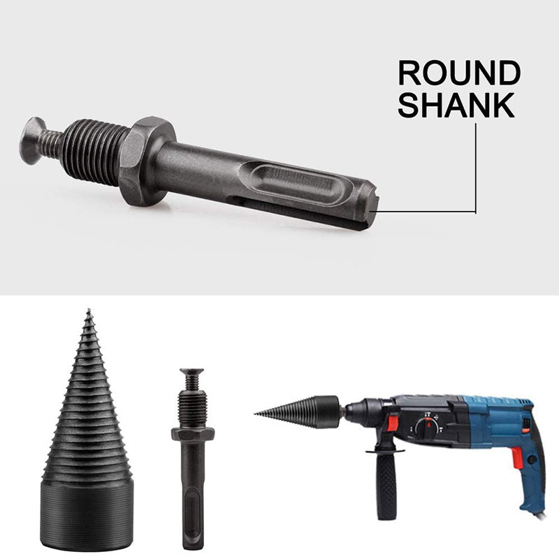 BowLift | Hex Screw Shaft Firewood Drill
