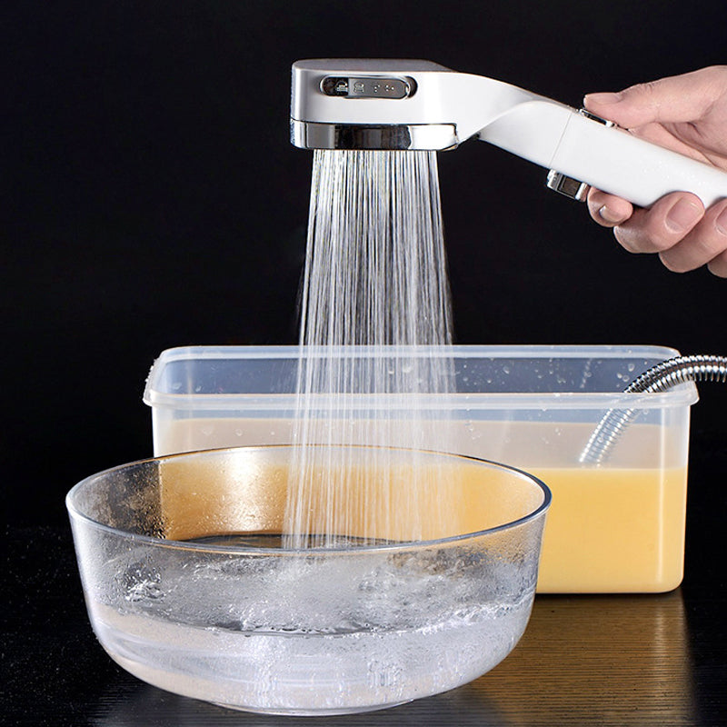 BowLift | 4-Mode Handheld Pressure Showerhead with Pause Switch