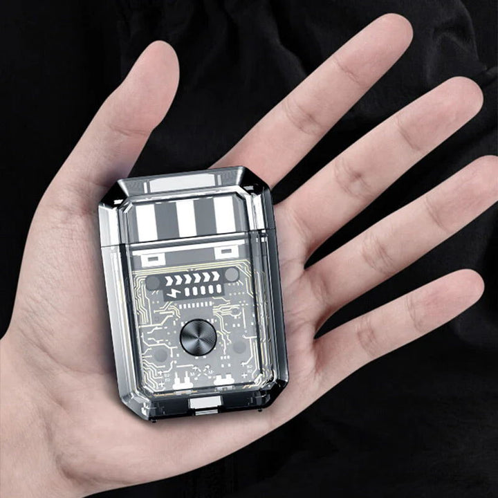 BowLift | Transparent Mini Dual-Head Electric Shaver