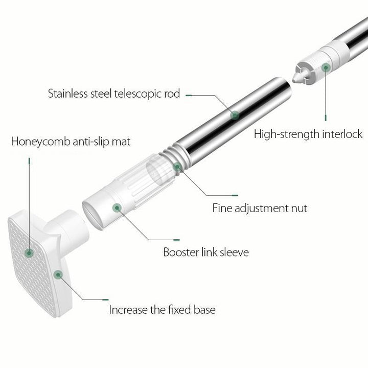 BowLift | Clothing Hanger Telescopic Rod(Retractable to 19.7-31.5in)