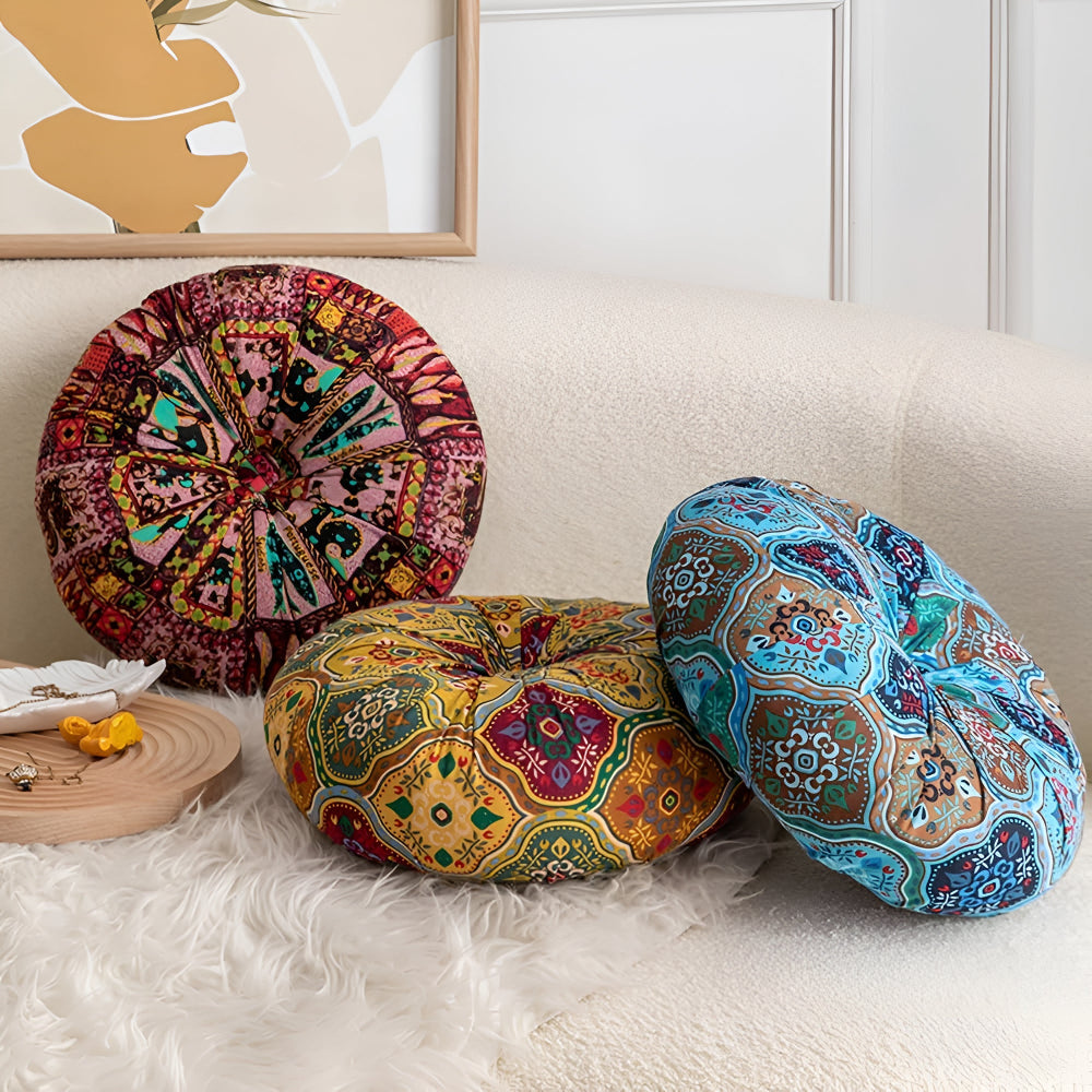 BowLift | Boho Round Seat Cushion