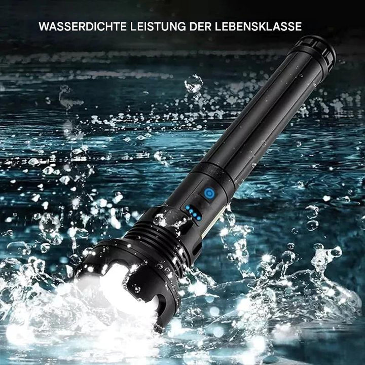 BowLift | Tactical Flashlight – LED Flashlight with Zoom & Power Bank Function