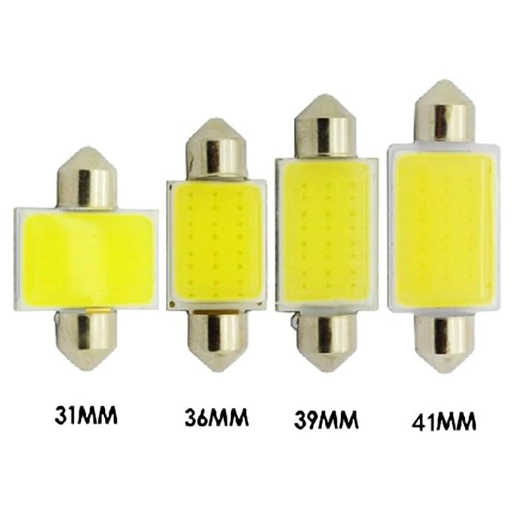 BowLift | 10pcs Car Interior Dome Lights COB 1.5W DC12V LED Bulbs Lamp Plate