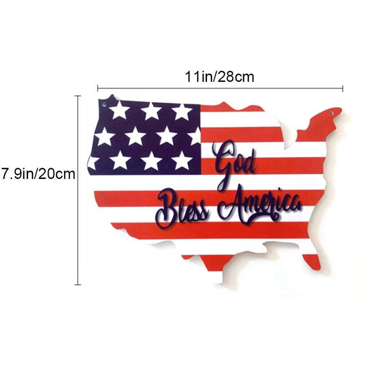 BowLift | America Flag Decorative Sign