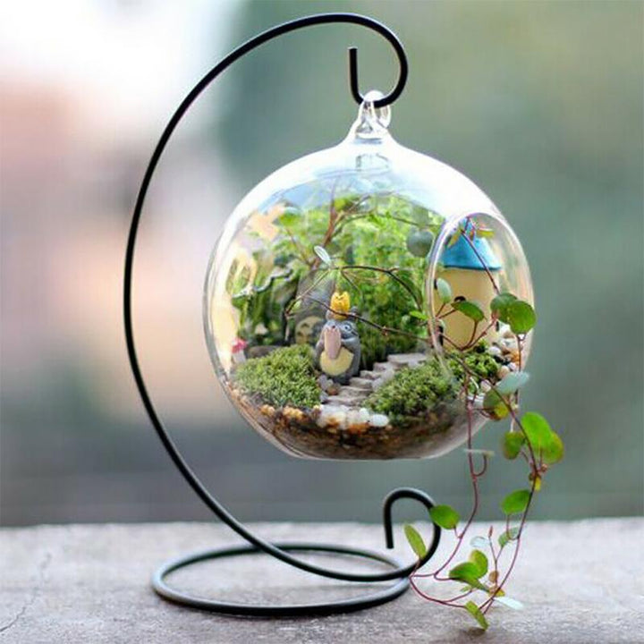 BowLift | Hanging Glass Herb Pots