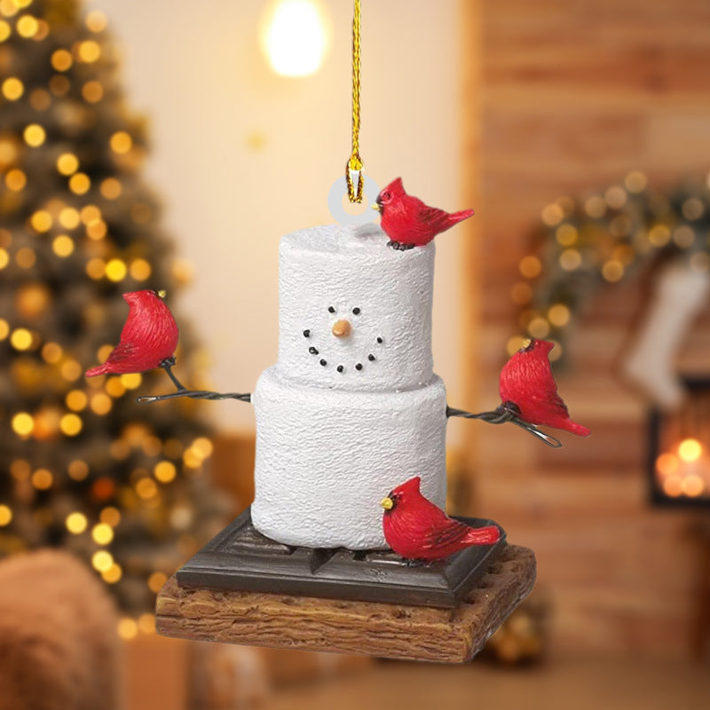 BowLift | Funny Snowman Christmas Tree Pendant