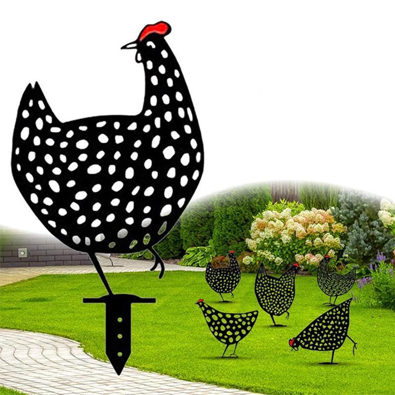 BowLift | Garden Simulated Chicken Ornament