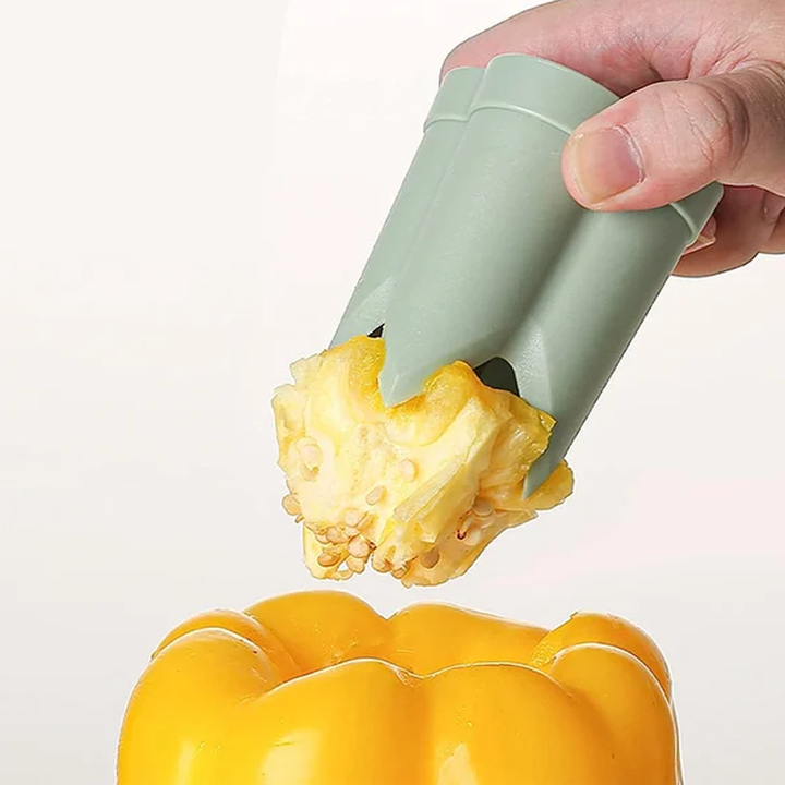 2-In-1 Fruit Pepper Corer | Bowlift