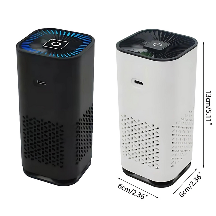 BowLift | Portable USB Air Purifier with HEPA Filters for Home and Travel