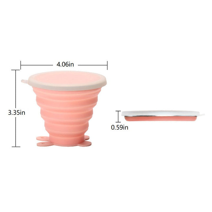 BowLift | Silicone Folding Water Cups with Lids