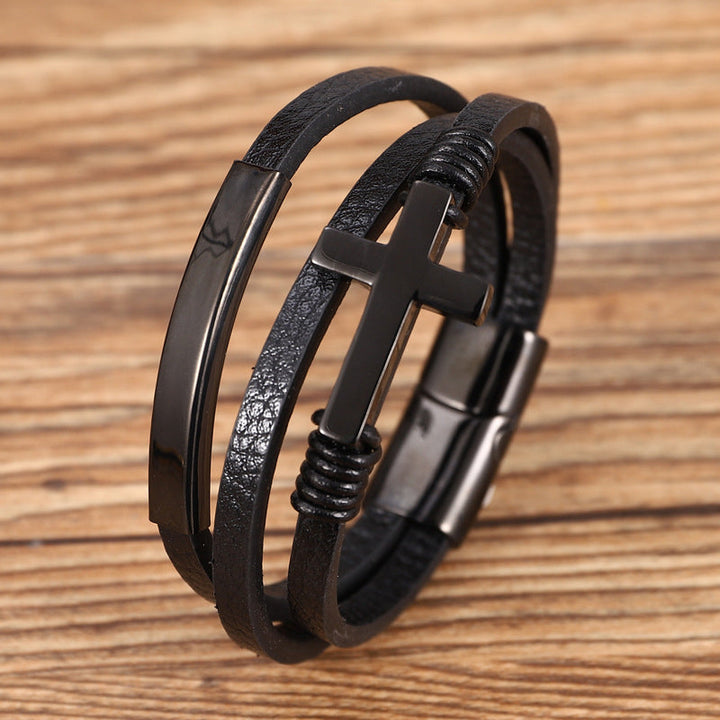 BowLift | Multi-layered cross bracelet