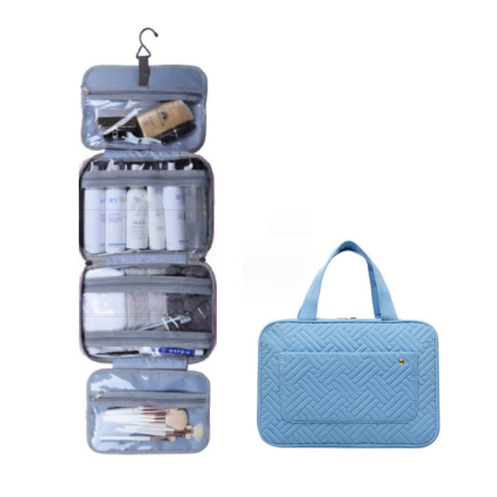 Cosmetic organizer for travel