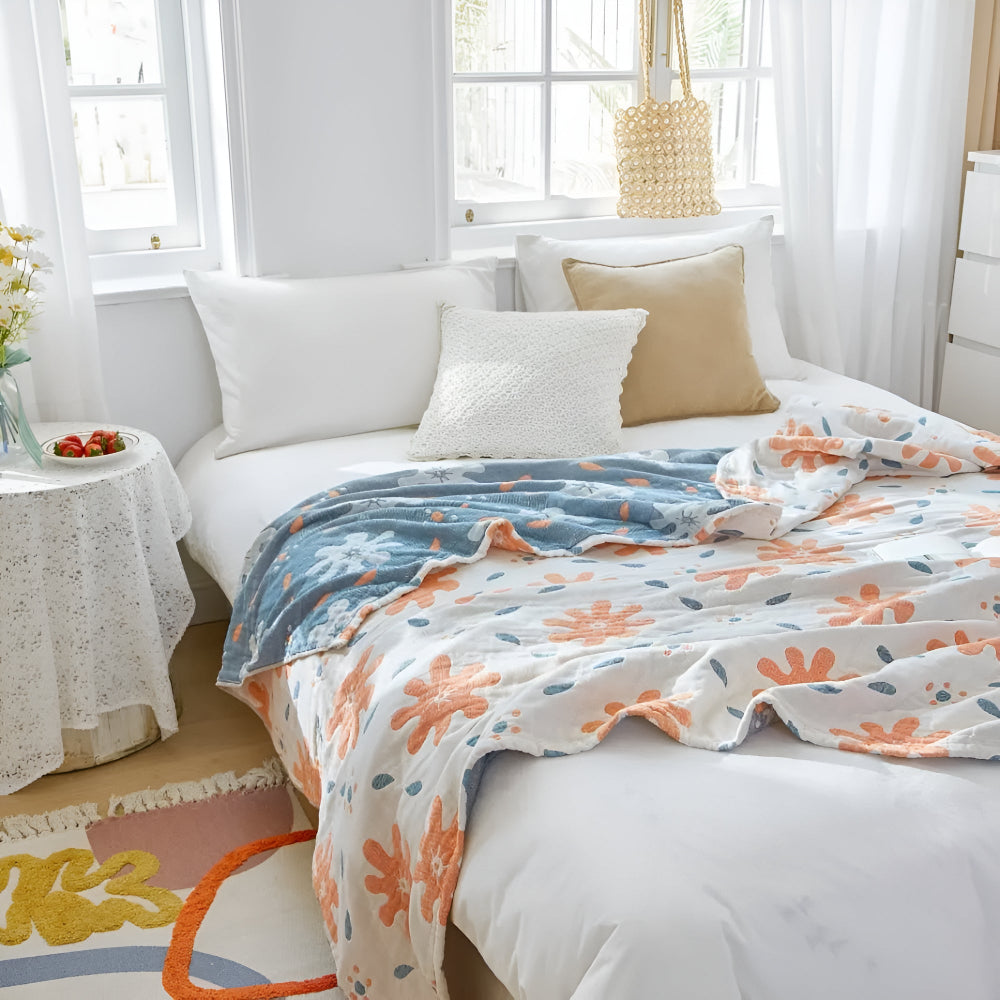 BowLift | Abstract Sunny Reversible Blanket