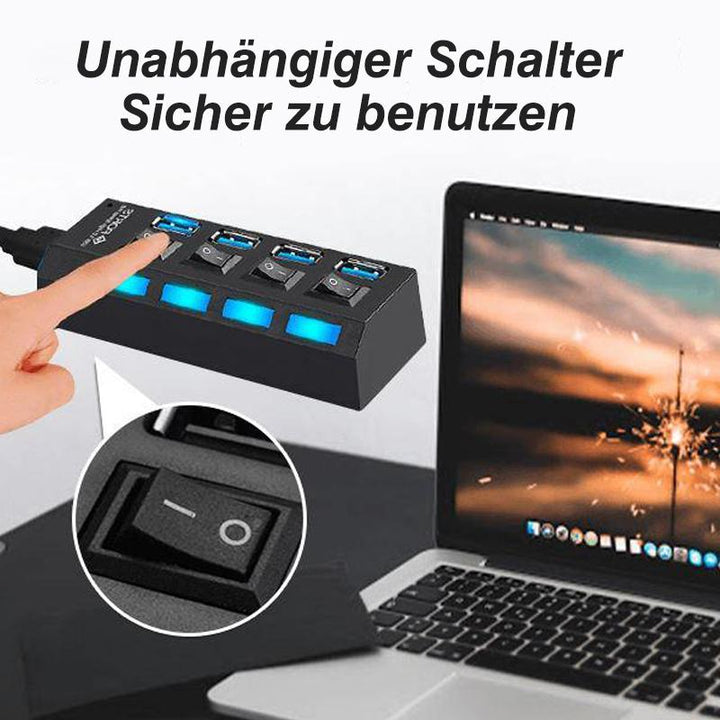 BowLift | High-Speed USB Hub with Multiple Ports