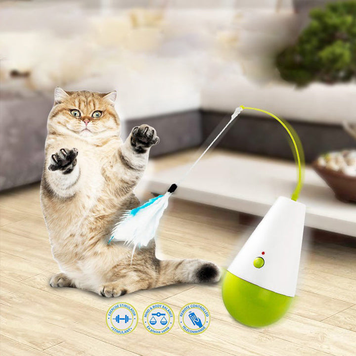 BowLift | Feather Top Funny Cat Stick