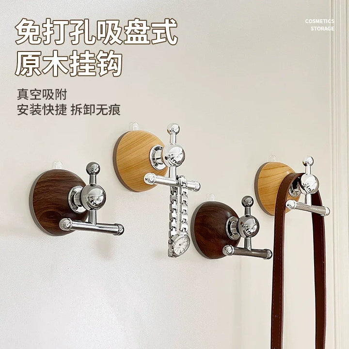 BowLift | Reusable Medieval-Style Suction Hook: Strong, No-Drill, Multi-Use for Bathroom, Kitchen, Entryway