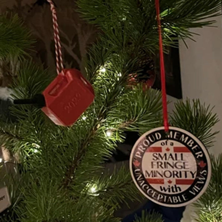 BowLift | Funny Christmas Money Ornament