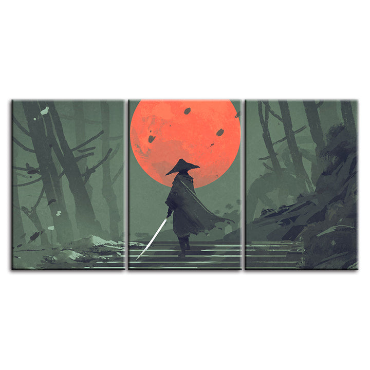 Warrior of Japan - Canvas Wall Art Painting | Bowlift