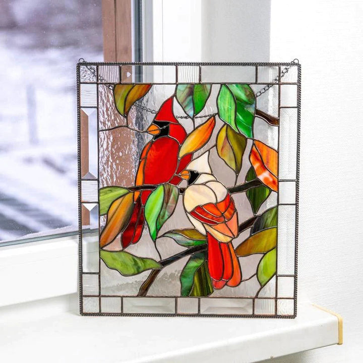BowLift | Rectangular Bird Pendant Window Decoration