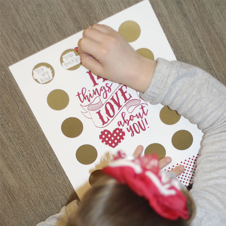 BowLift | Valentine's Scratching Advent "14 Things I Love About You!"