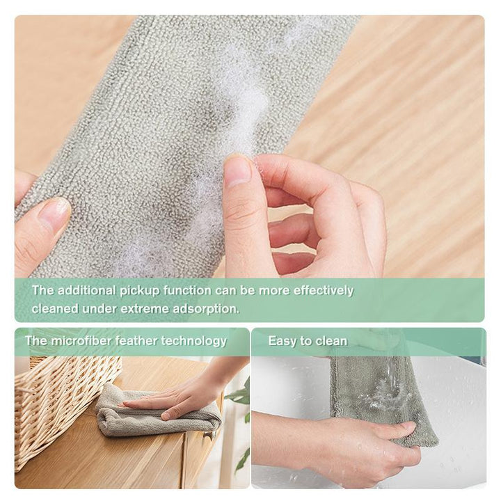 BowLift | Multifunction Retractable Microfiber Dust Brush Gap Mop