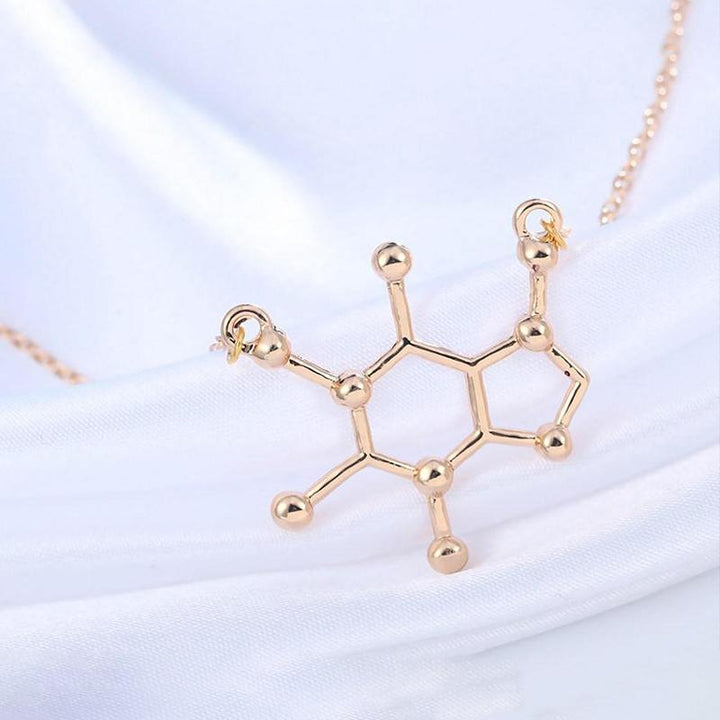 BowLift | Chemical Molecule Pendant Necklace
