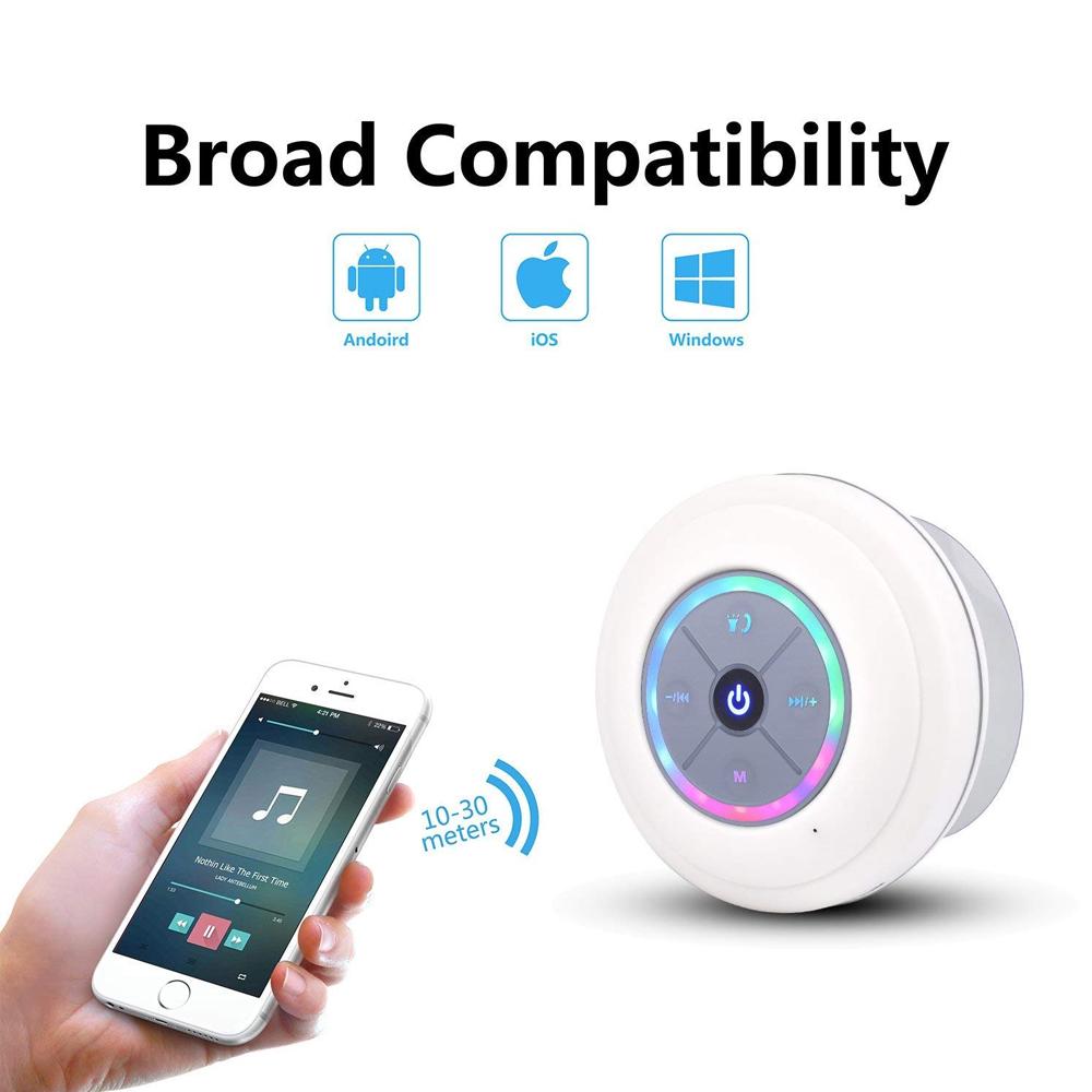 BowLift | Waterproof Bluetooth Speaker with LED Lights