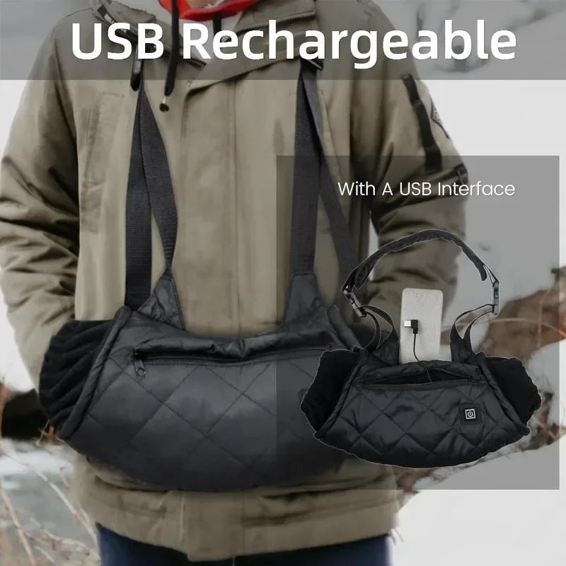 BowLift | Portable Heated Hand Warmer Muff with Adjustable Temperature