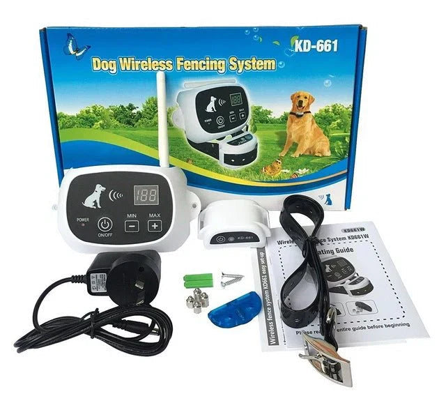 BowLift | HaloGuard Wireless Dog Fence with Training Mode – Safe Boundary System for Small & Large Dogs