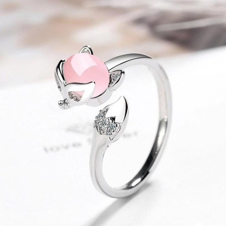 BowLift | Rhinestone Fox Ring
