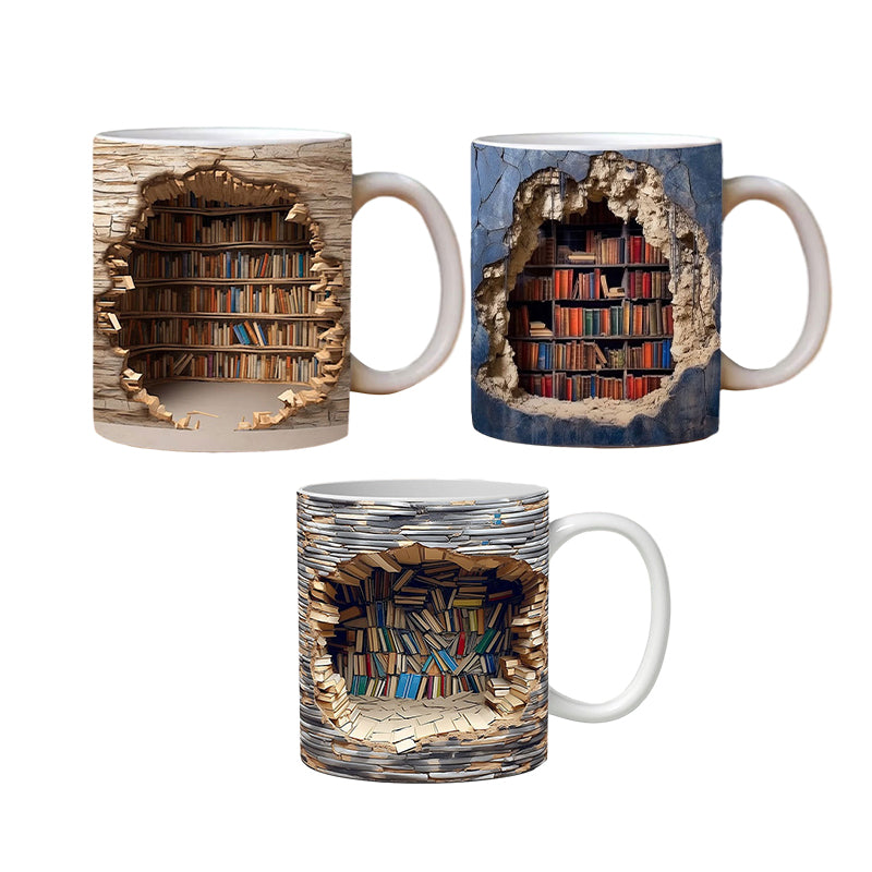 BowLift | 3D bookshelf mug