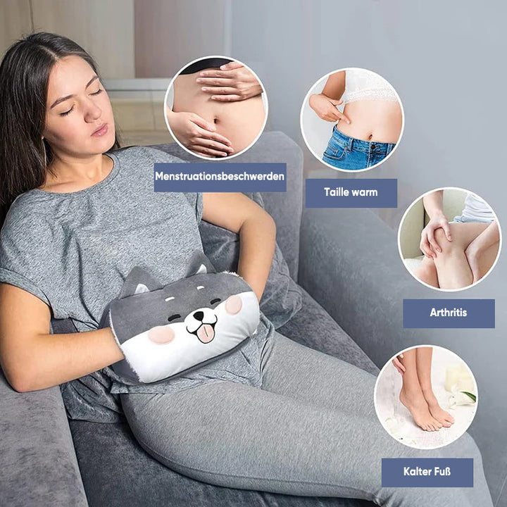BowLift | Refillable Plush Hot Water Bottle Belt