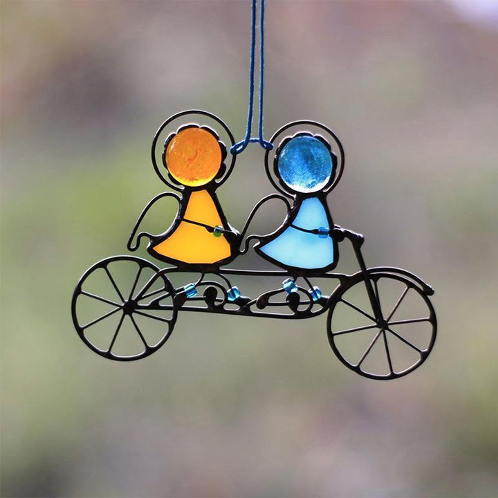 BowLift | Suncatcher Stained Glass Window Hanger