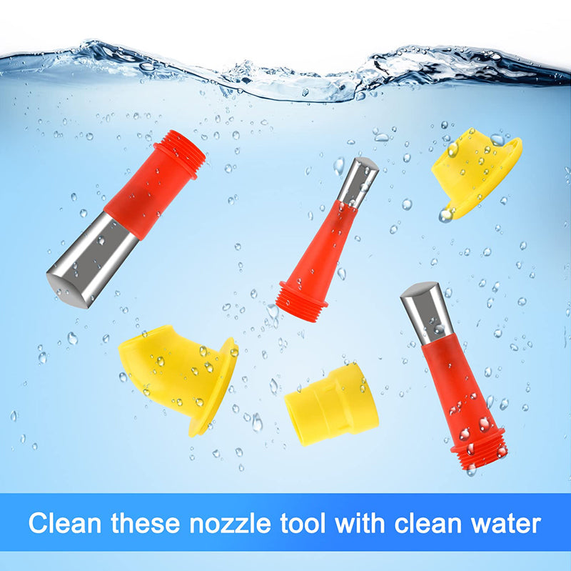 BowLift | Universal Integrated Rubber Nozzle Tool Set (14 Pieces)