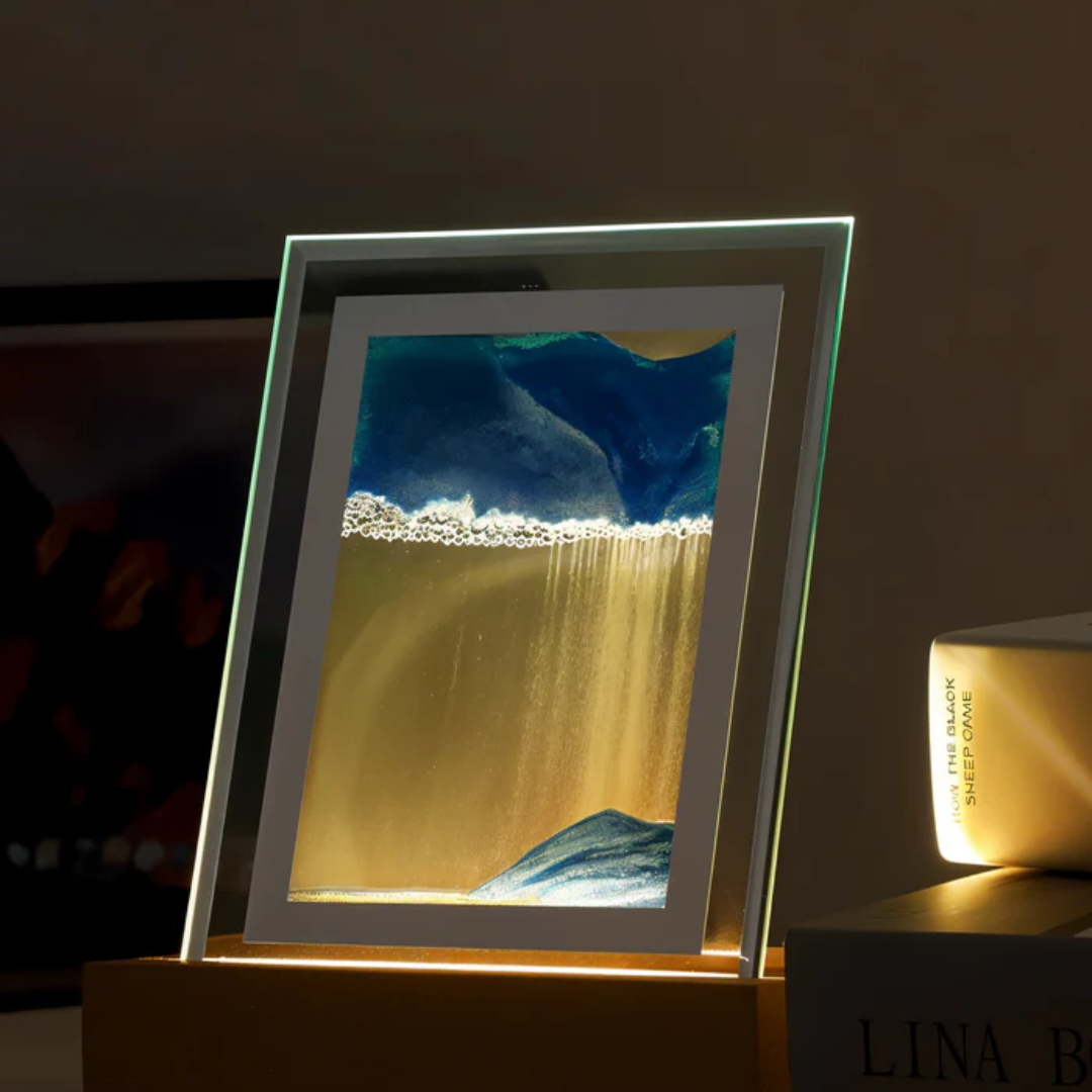 BowLift | Moving Quicksand LED Table Lamp