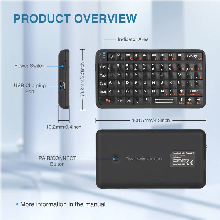 BowLift | 2in1 Wireless Freedom Air Keyboard
