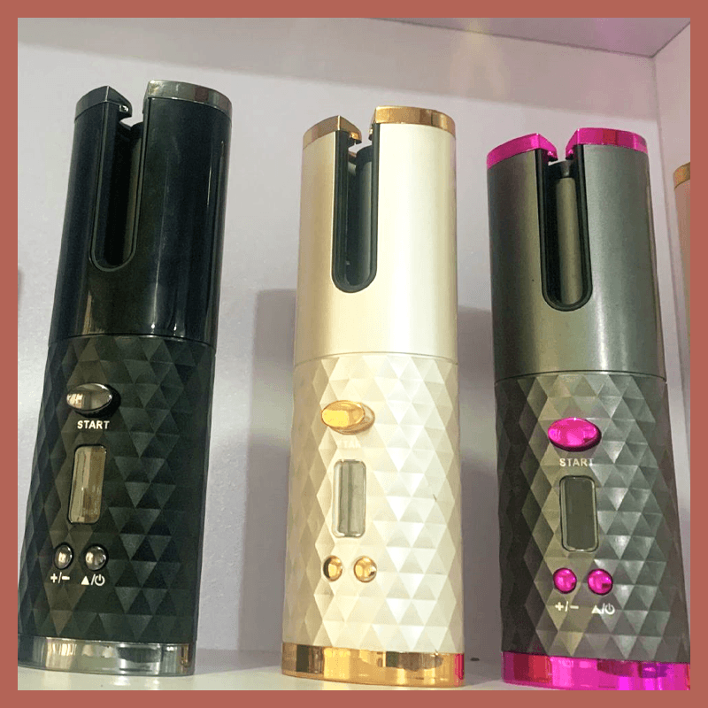 BowLift | Cordless automatic rotating curling iron