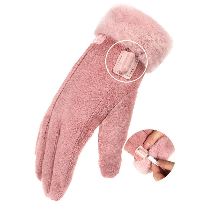 BowLift | Rechargeable Heated Winter Gloves – 5000mAh Battery, Touchscreen Compatible