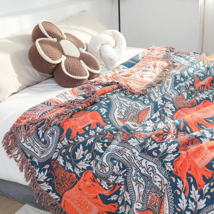 BowLift | Soft Wander Tusk Cotton Blanket