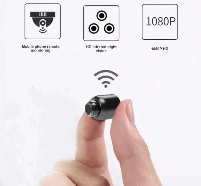 BowLift | Small WiFi Security Camera Night Vision Security Surveillance Camera