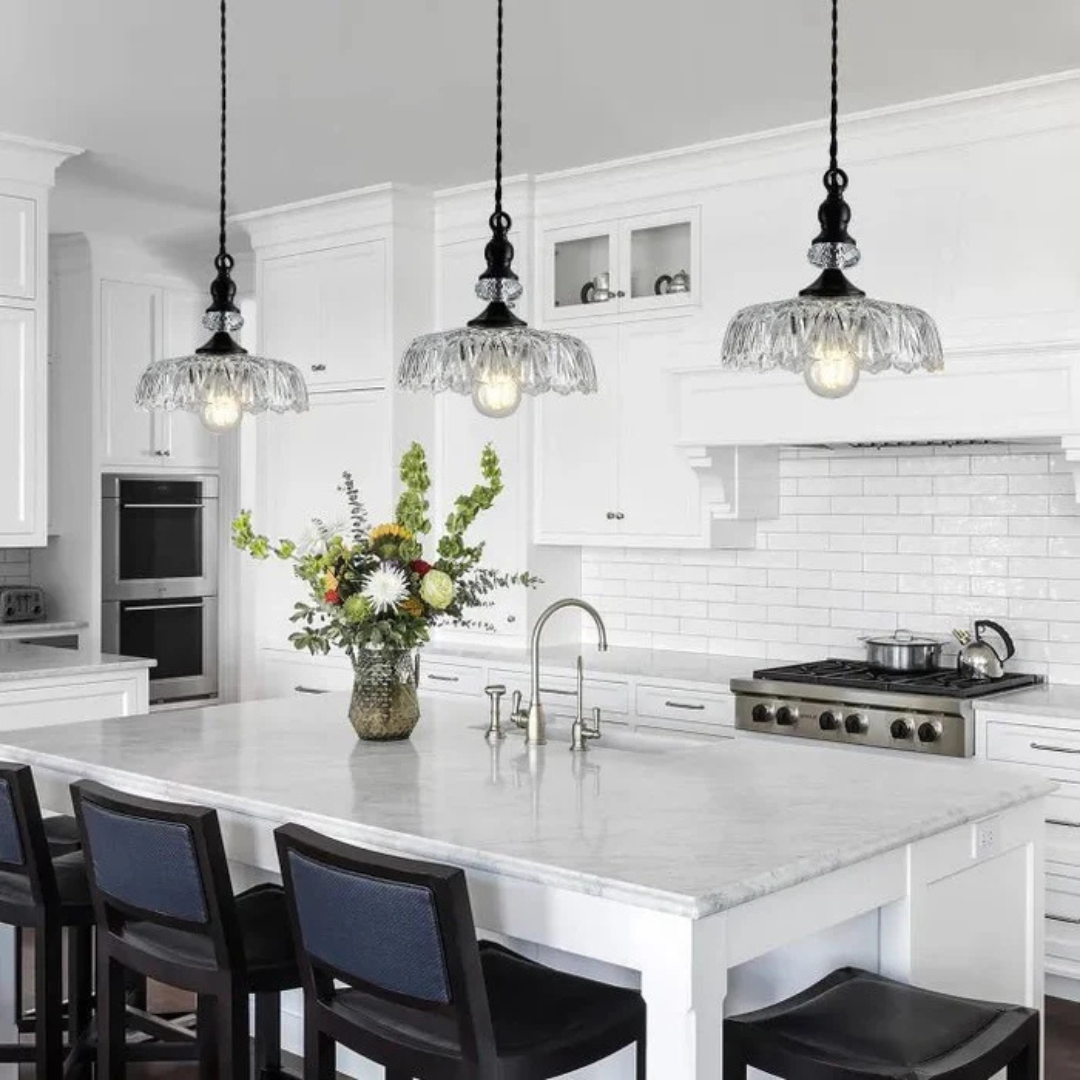 BowLift | Stylish Retro Glass Pendant Lamp