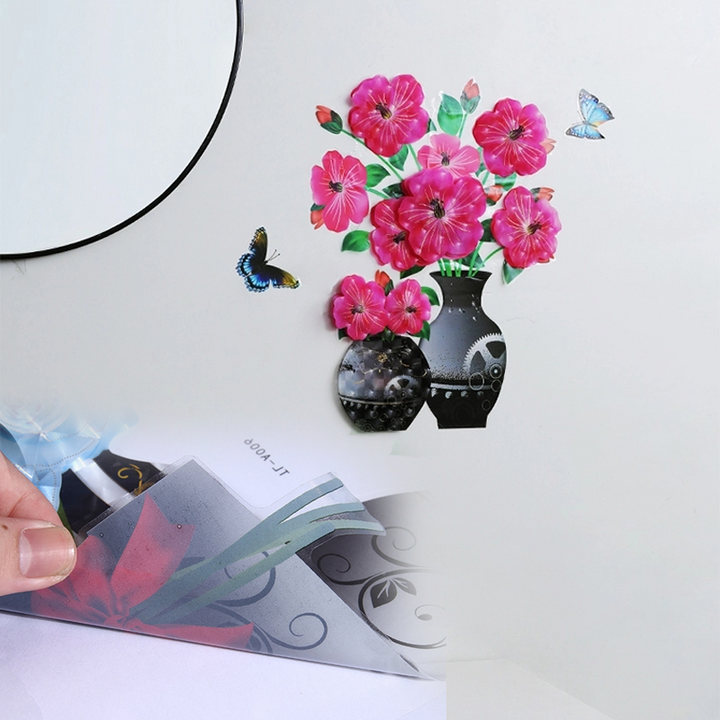 BowLift | DIY Plant Vase 3D Stereo Sticker Self-Adhesive