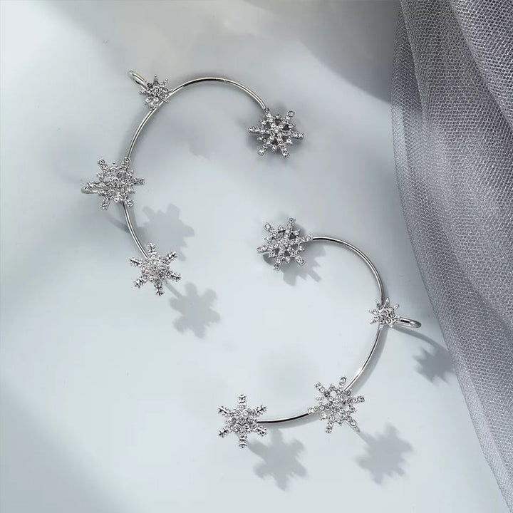 BowLift | Diamond And Zirconia Earrings Without Holes