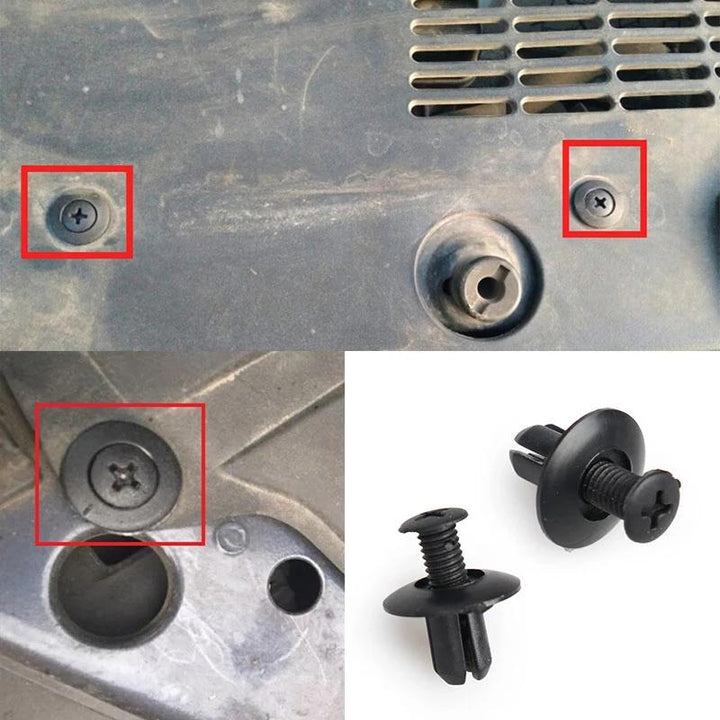 BowLift | Universal Car Plastic Fender Fastening Clips (150 Pieces)
