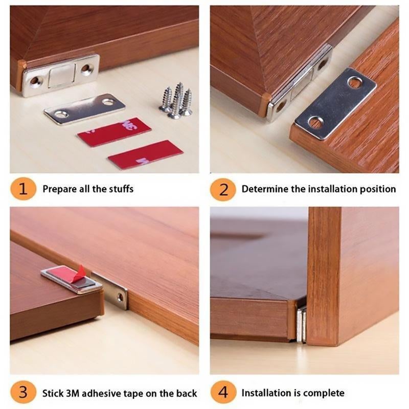 BowLift | Punch-free Magnetic Door Closer