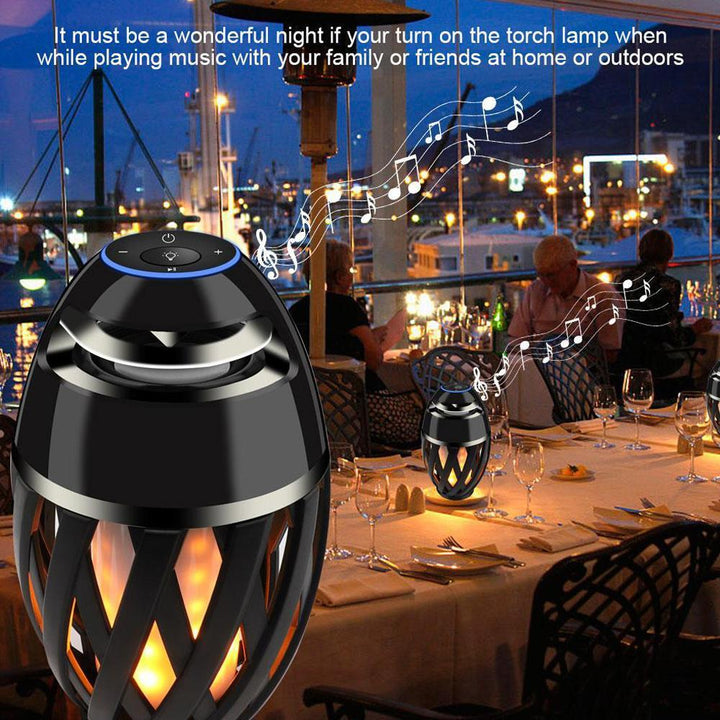 BowLift | LED Bluetooth Speaker - Gives The Appearance Of Flicker Warm Light